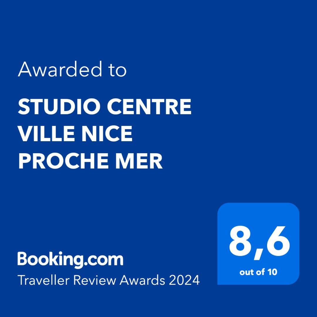 Studio Centre Ville Nice Proche Mer Extérieur photo